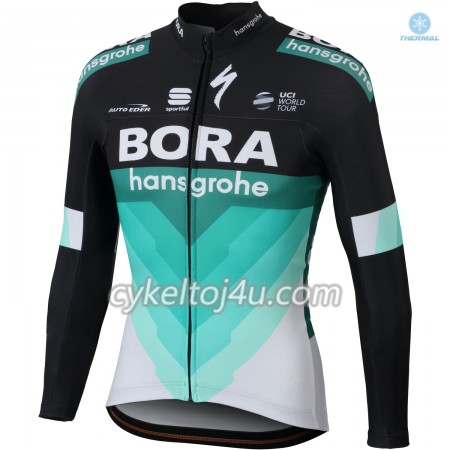 Cykeltrøje 2018 Bora-Hansgrohe N001 Vinter Thermal Fleece